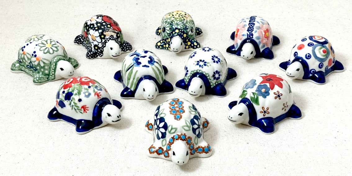 Polish Pottery Turtles!